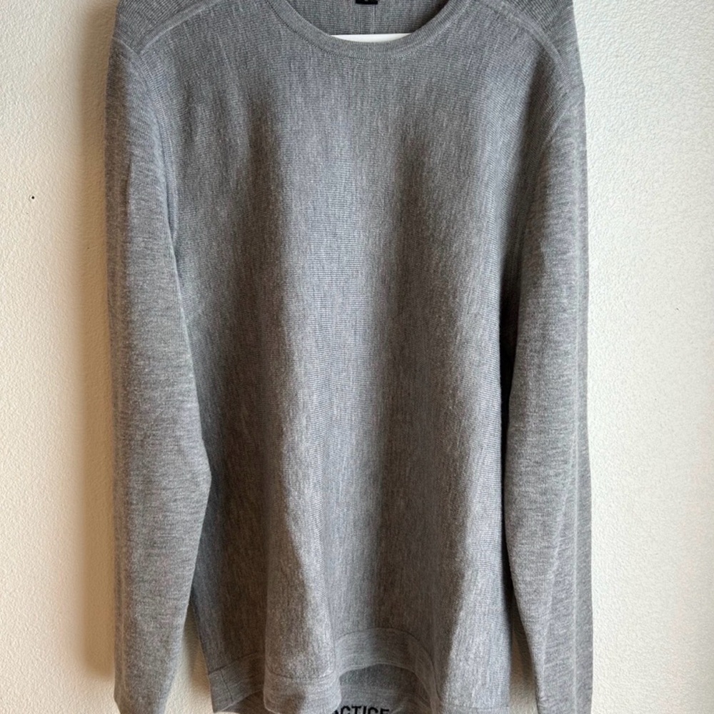 lululemon athletica Men's Heather Gray Crewneck Sweater